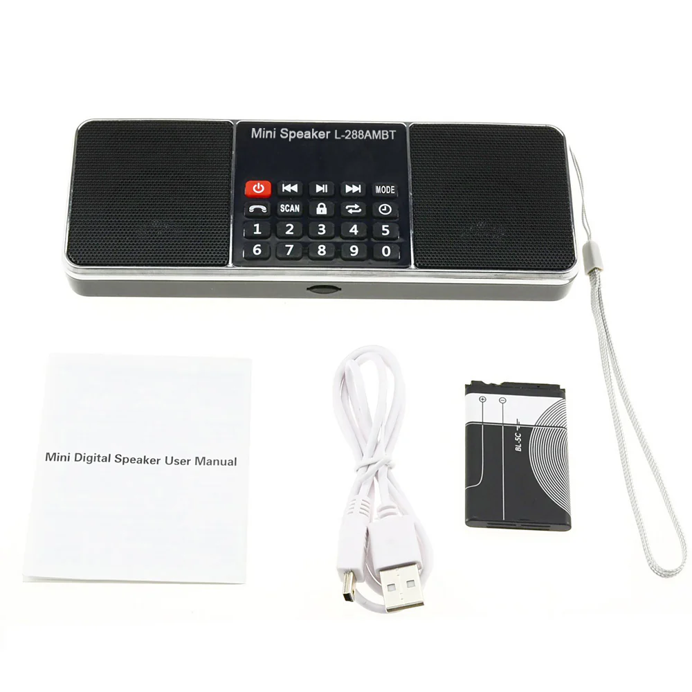 Bluetooth Super Bass Speaker SD/TF MP3 Player AM/FM Radio [DISCONTINUED] - Image 4