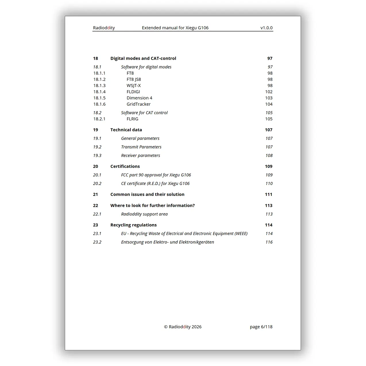 [eBook] Radioddity Extended Manual for Xiegu G106 - Image 6
