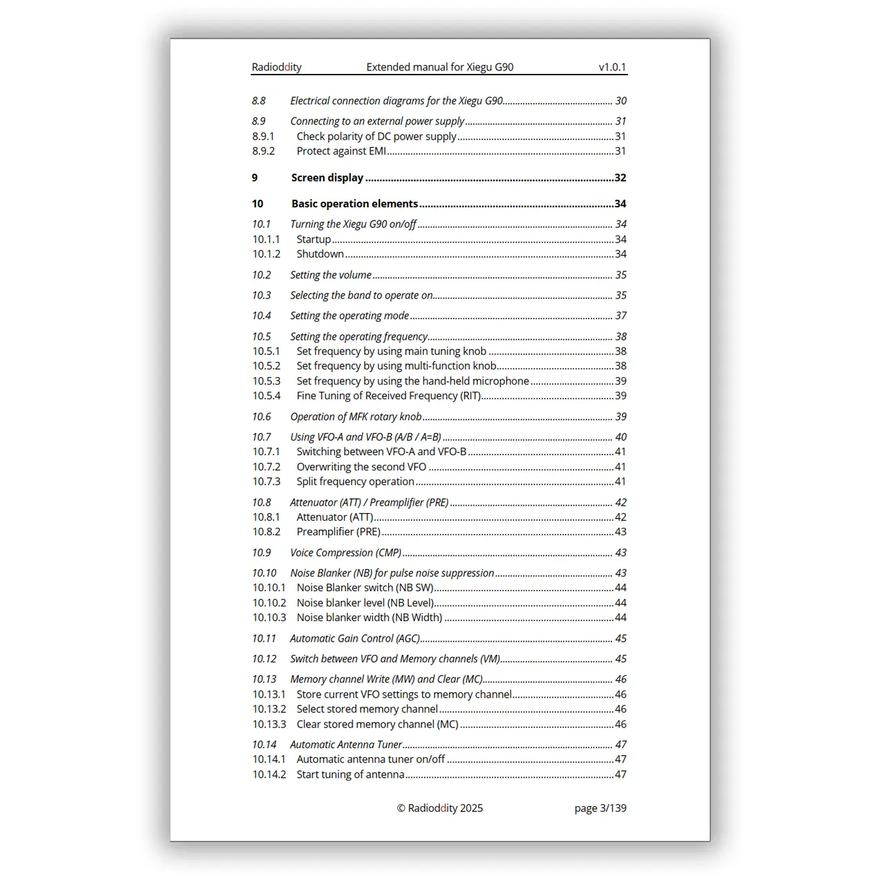 [eBook] Radioddity Extended Manual for Xiegu G90 - Image 3