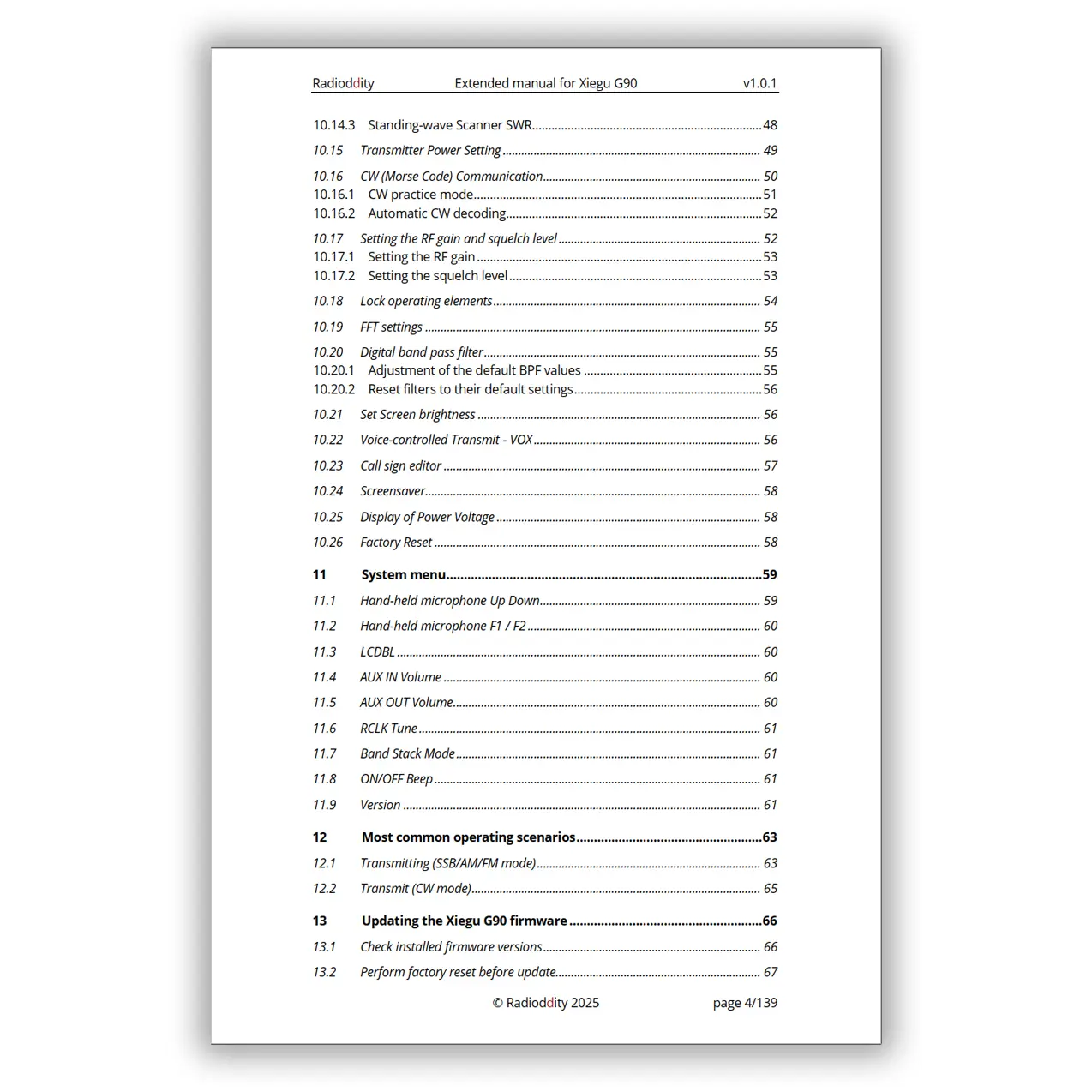 [eBook] Radioddity Extended Manual for Xiegu G90 - Image 4