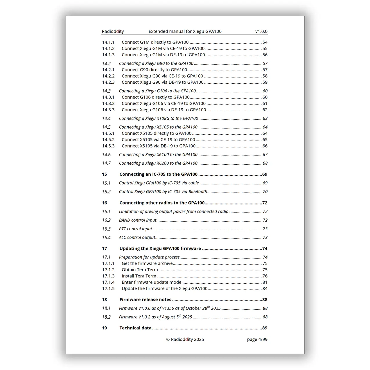 [eBook] Radioddity Extended Manual for Xiegu GPA100 - Image 4
