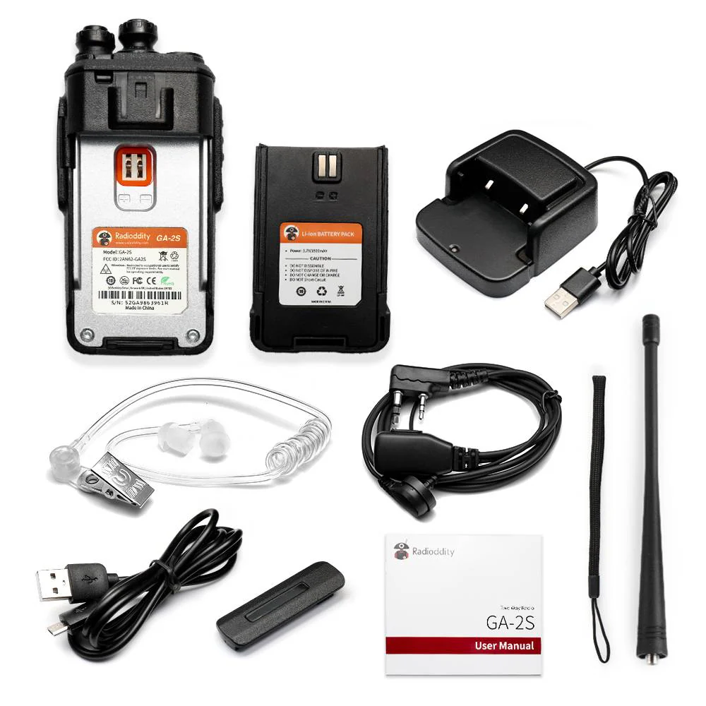 GA-2S UHF Long Range Two Way Radio [OPEN BOX] - Image 8