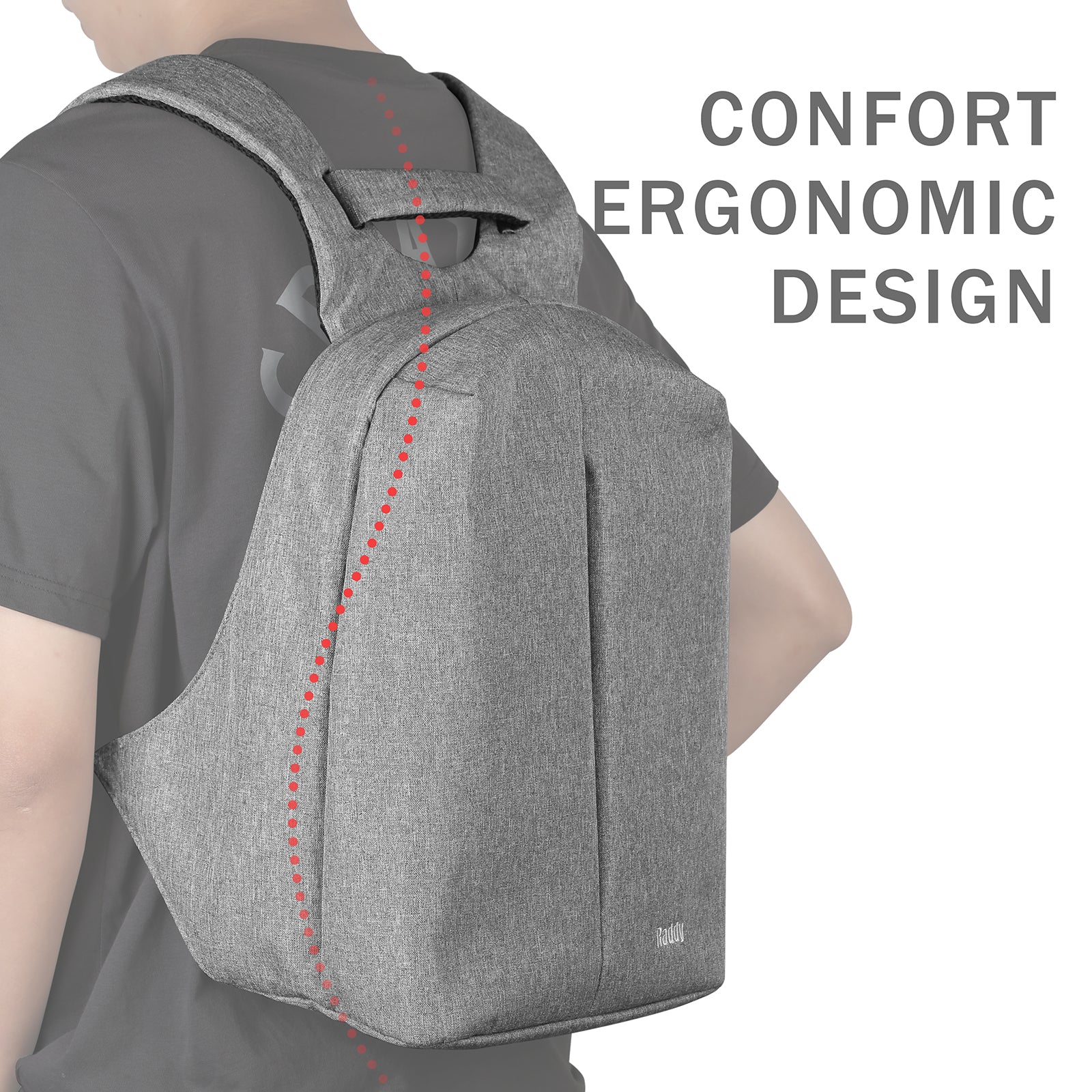 Raddy Multi-function Backpack | Ham Radio Accessories Laptop | Waterproof | for HF Transceiver Xiegu Icom Yaesu - Image 14