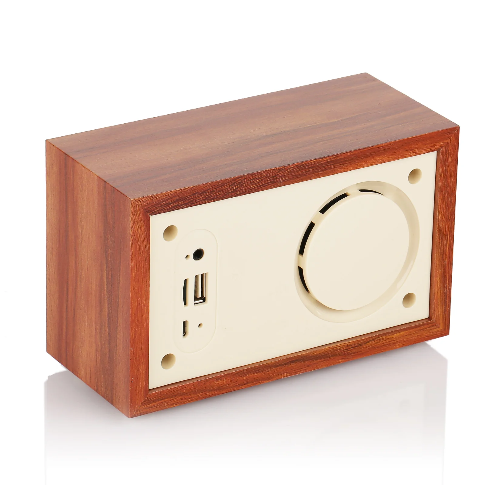 InstaBox i50 Wooden FM Clock Radio & Bluetooth Speaker [DISCONTINUED] - Image 9