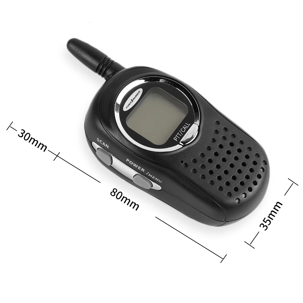 Radioddity JJ-210 Mini FRS Walkie Talkies for Kids [1 Pair] [DISCONTINUED] - Image 4