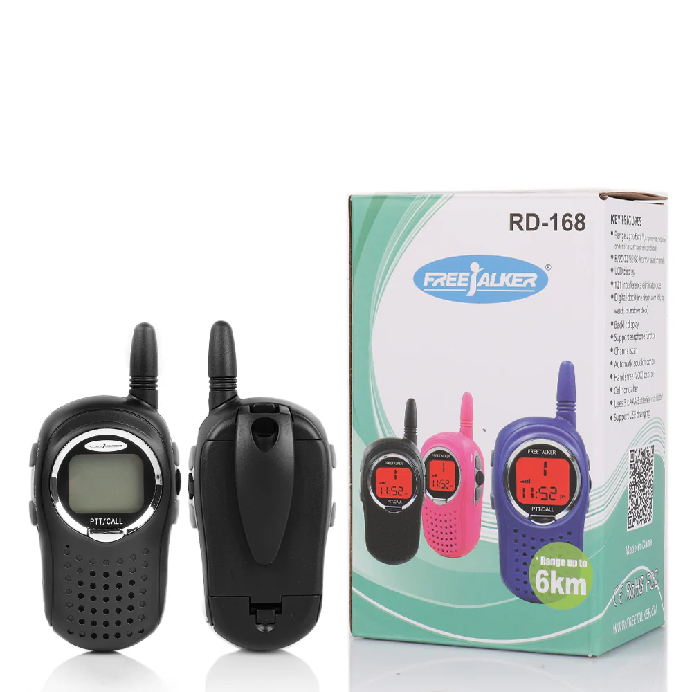 Radioddity JJ-210 Mini FRS Walkie Talkies for Kids [1 Pair] [DISCONTINUED] - Image 7