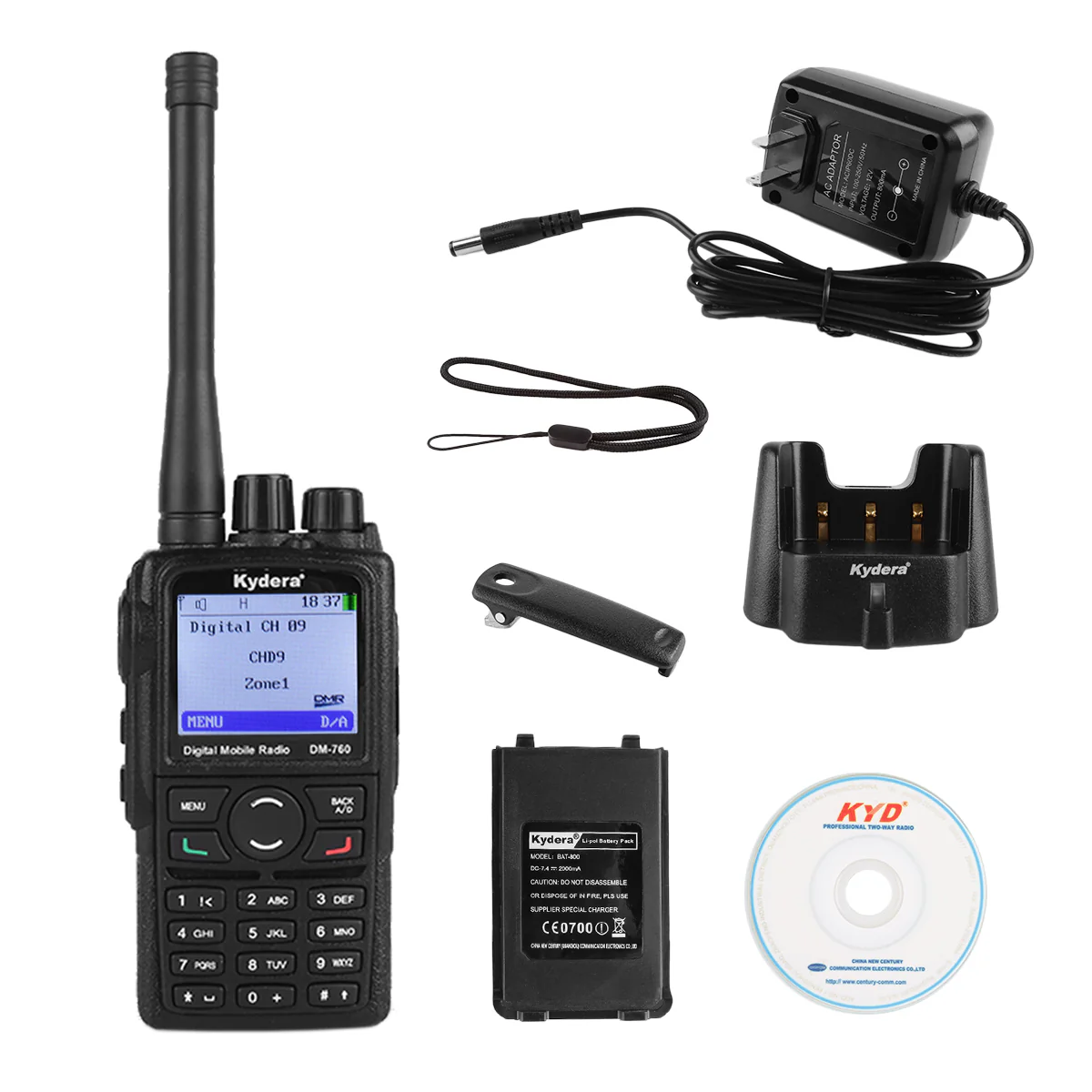 Kydera DM-760 DMR UHF Digital Radio [DISCONTINUED] - Image 10