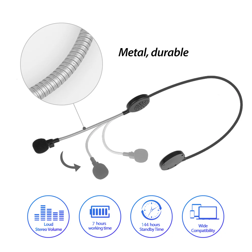 Radioddity M1 / M1 Pro Wireless Stereo Motorcycle Helmet Headset Bluetooth [DISCONTINUED] - Image 5