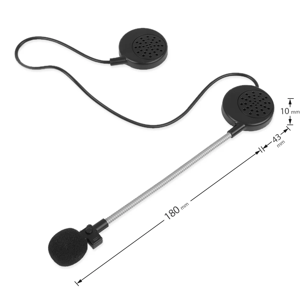 Radioddity M1 / M1 Pro Wireless Stereo Motorcycle Helmet Headset Bluetooth [DISCONTINUED] - Image 7