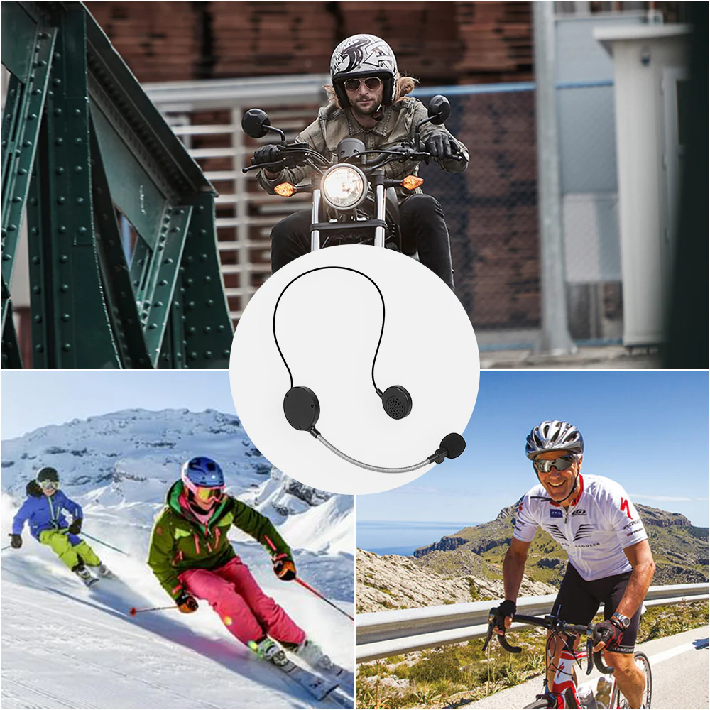 Radioddity M1 / M1 Pro Wireless Stereo Motorcycle Helmet Headset Bluetooth [DISCONTINUED] - Image 9