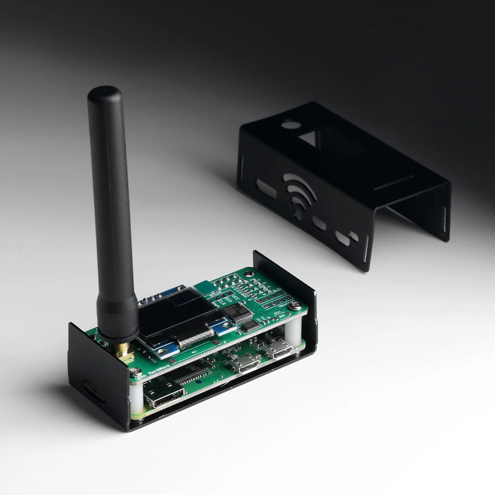 Radioddity RHS-H1 MMDVM Hotspot | OLED Screen | Raspberry Pi-Zero W | Support P25/DMR/D-STAR/YSF/NXDN | UHF VHF WiFi Digital Voice Modem | 16G TF Card - Image 5