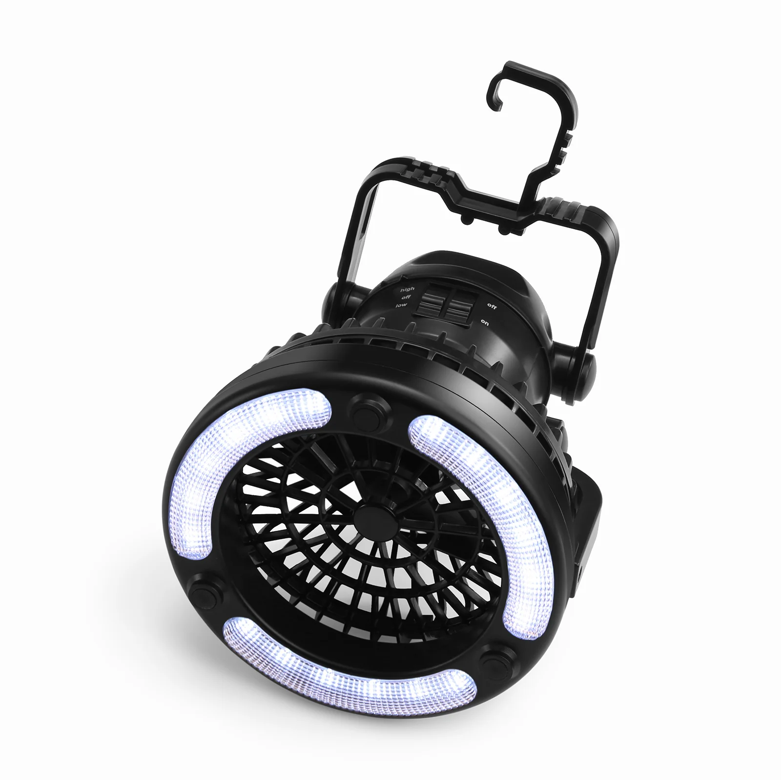 Raddy CF2 Portable Camping Fan with LED Lantern Battery Powered Tent Light [DISCONTINUED] - Image 2