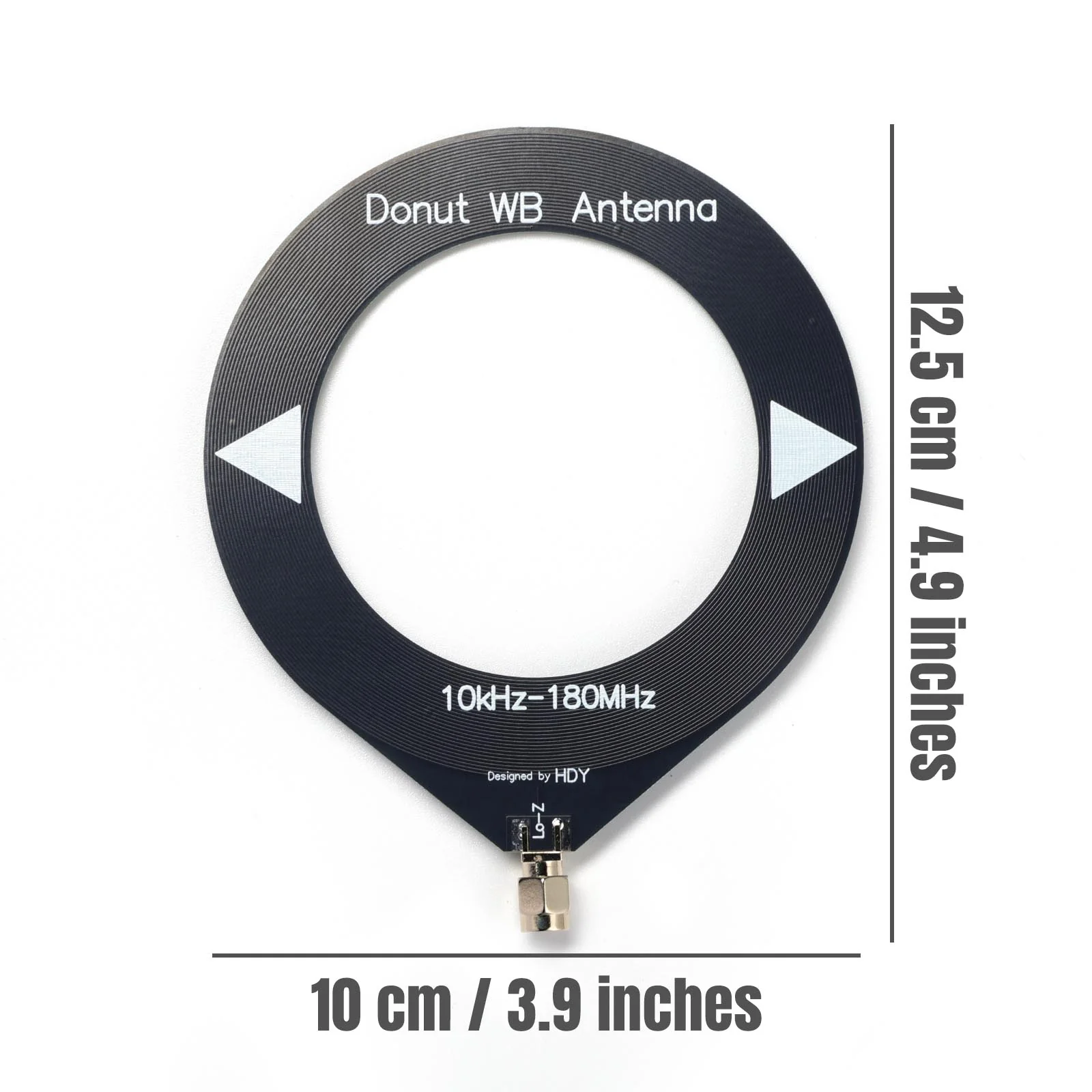 Raddy Donut WB Antenna | Portable Mini Loop Antenna | 10kHz-180MHz | SMA-Male | For Malahit DSP1/DSP2 - Image 5