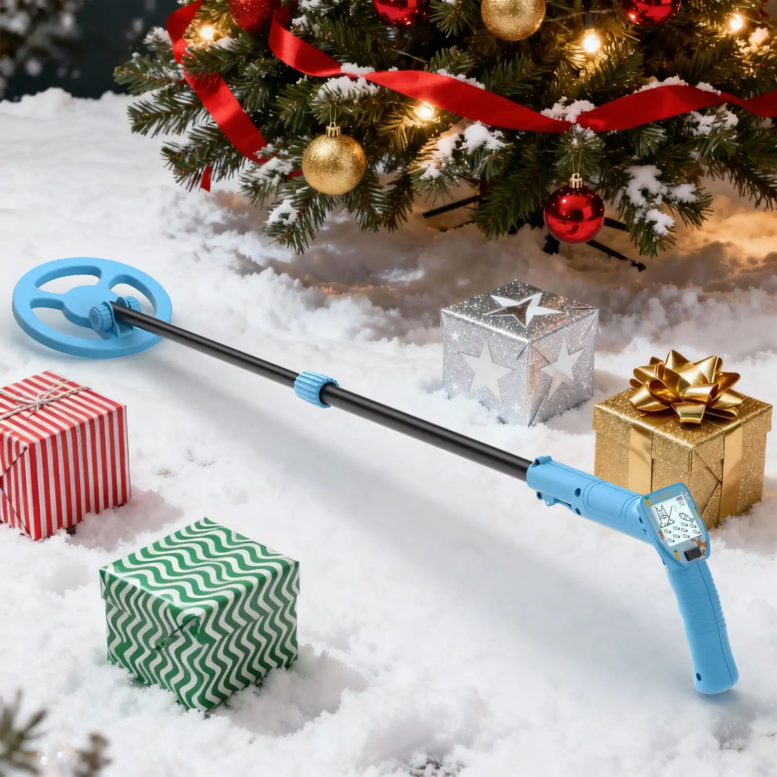 Raddy MD65K Kid Metal Detector | IPX7 Waterproof | 6.5" Coil | Fun LCD Display | Adjustable & Lightweight | Perfect Gift for Boys & Girls - Image 9