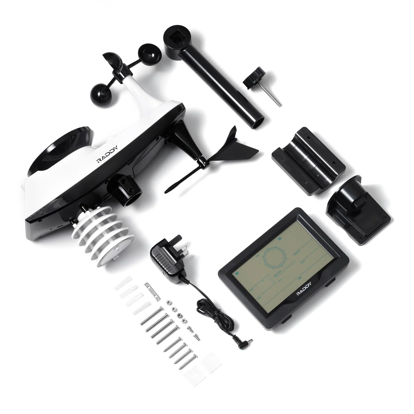 Raddy MN6 Wi-Fi Weather Station | 15-in-1 Wireless Weather Station| Weather Forecast | Adjustable Backlight - Image 13