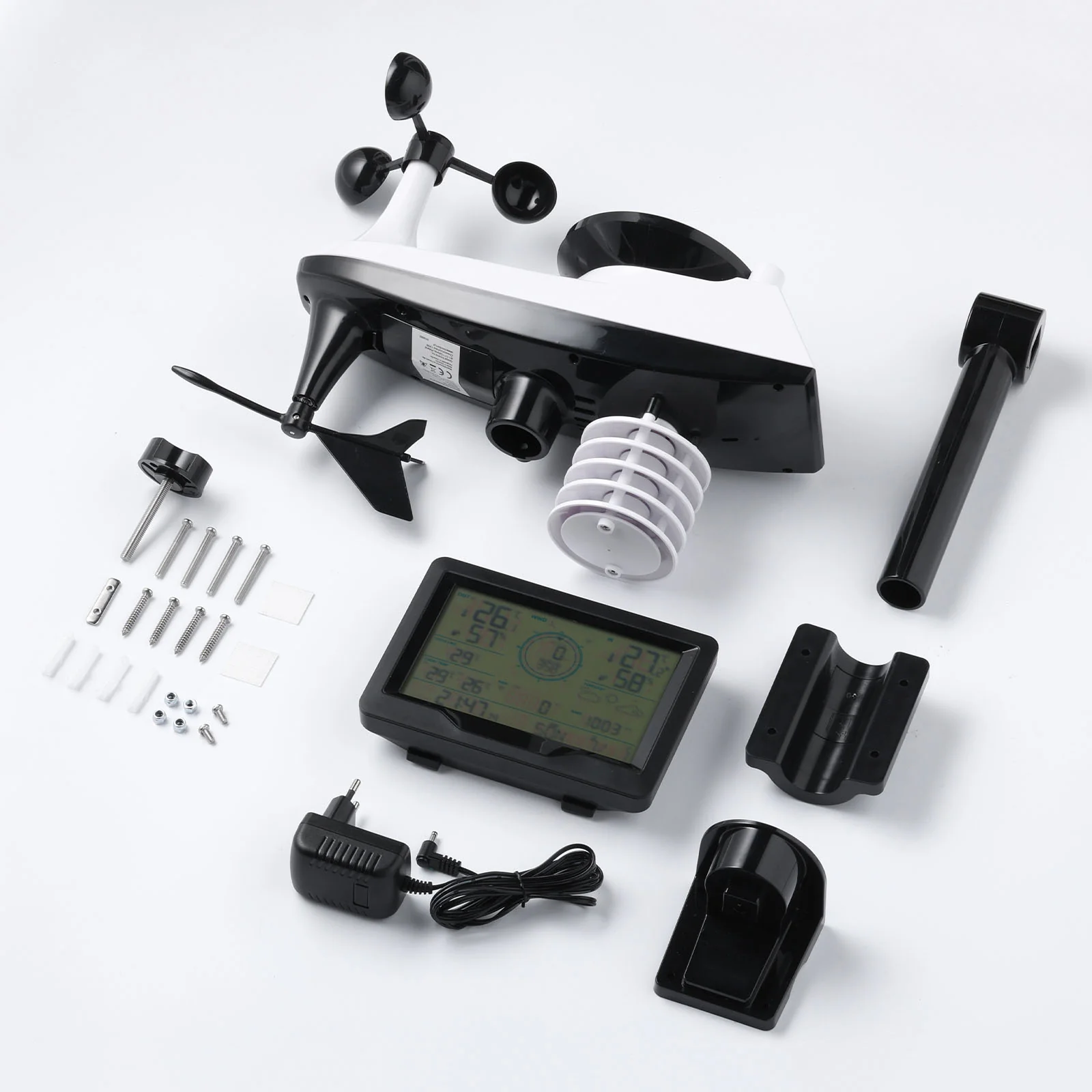 Raddy MN6 Lite Weather Station | 5-in-1 Wireless Indoor Outdoor Thermometer | Barometric Pressure | DCF Atomic Clock | Weather Forecast - Image 7