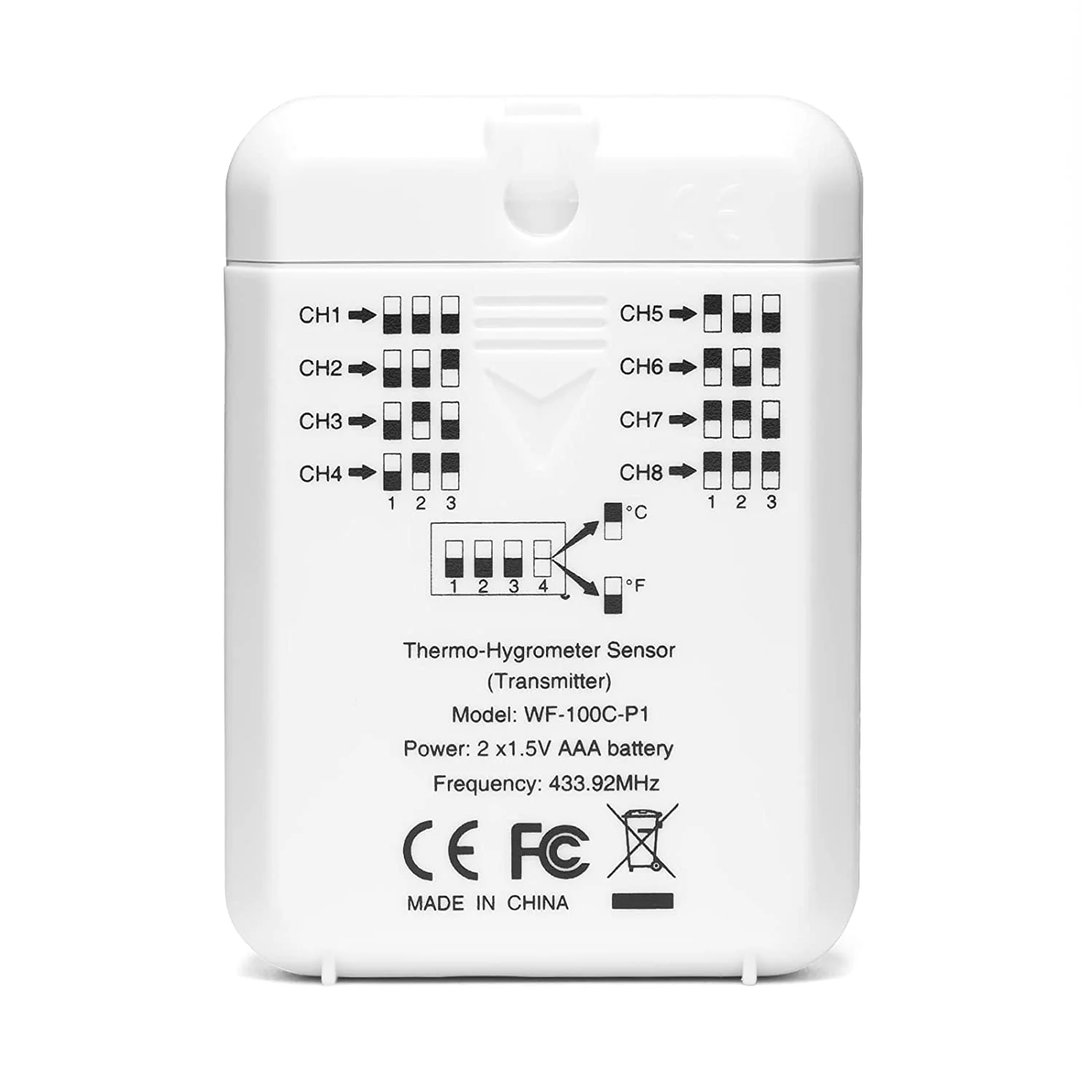 Raddy R2 Wireless Sensor | for WF-100C Professional Weather Staton - Image 3