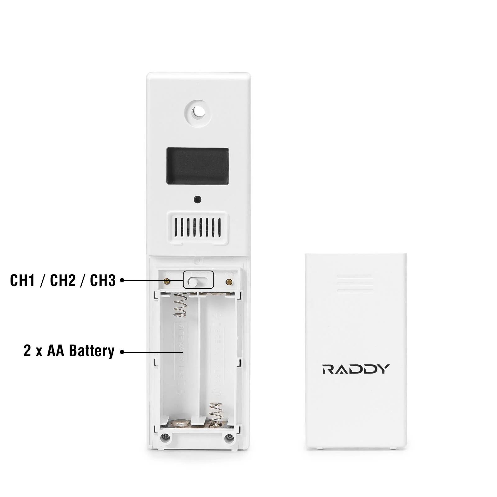 Raddy R6 Remote Sensor |For VP7 Wi-Fi/WF-120C/WF-120P Weather Station - Image 2