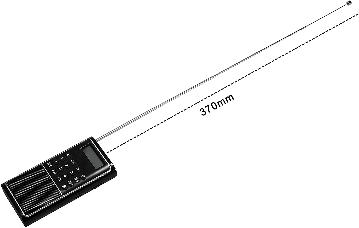 Raddy RD23 Tragbares DAB Radio | Bluetooth-Verbindung | Batteriebetrieben - Image 7