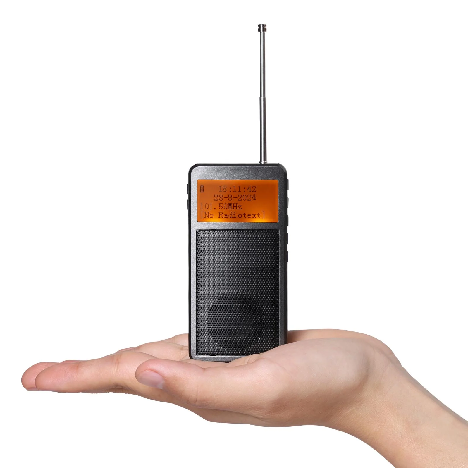 Raddy RF205 Portable FM Radio | BT 5.3| FM-to-BT Signal Output | Pocket Mini | Type-C Charging | Alarm Clock - Image 7