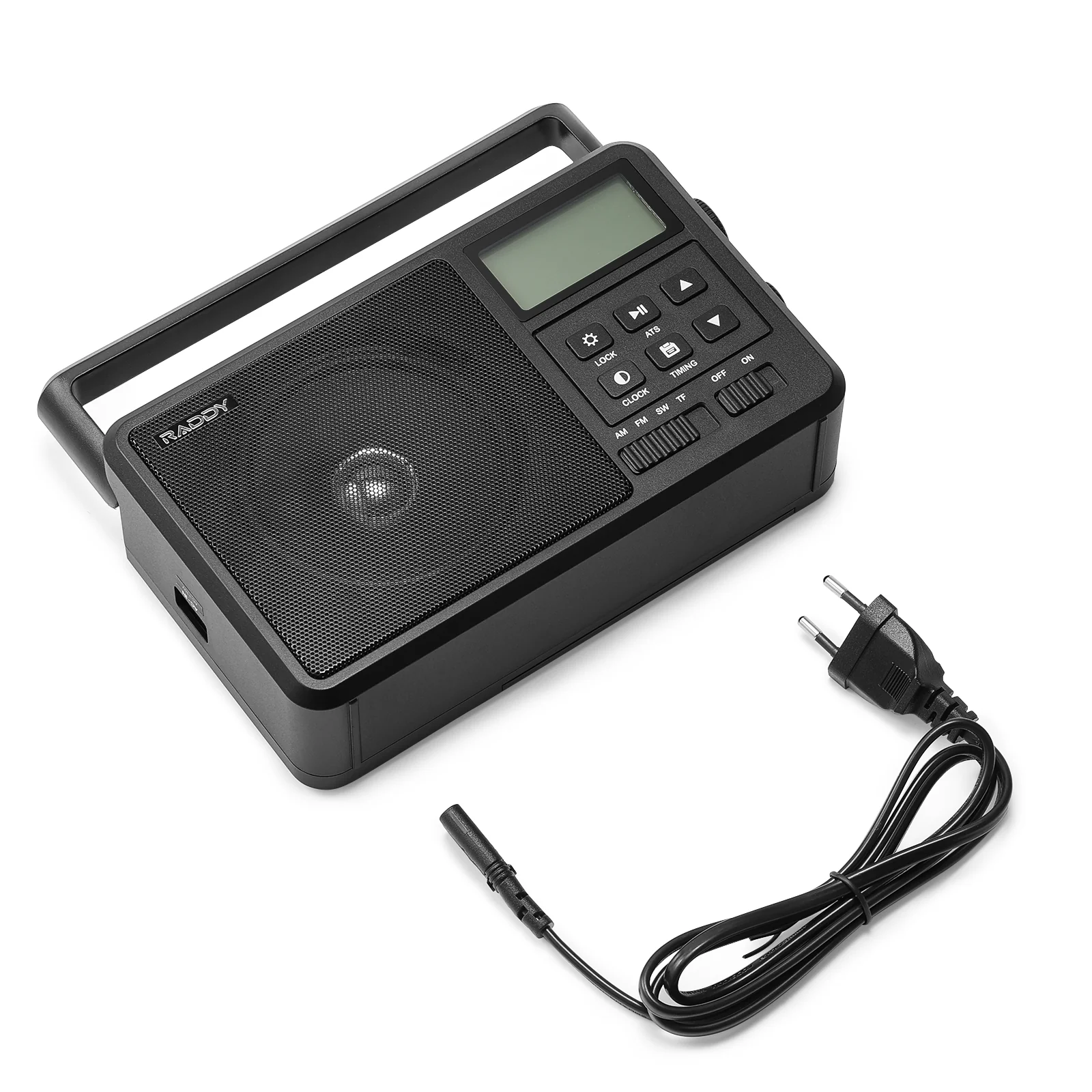 Raddy RF206 Shortwave Radio | FM/AM/SW | 8W Speaker | LCD Display | Bluetooth 5.0 | TF Card/USB Play - Image 11