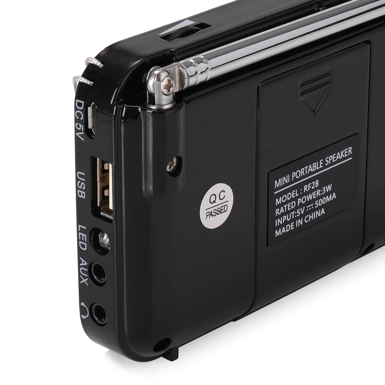 Raddy RF28 Digital Tuning FM Radio | Portable MP3 | Flashlight | Sleep Timer | Support TF Card USB Drive [DISCONTINUED] - Image 3