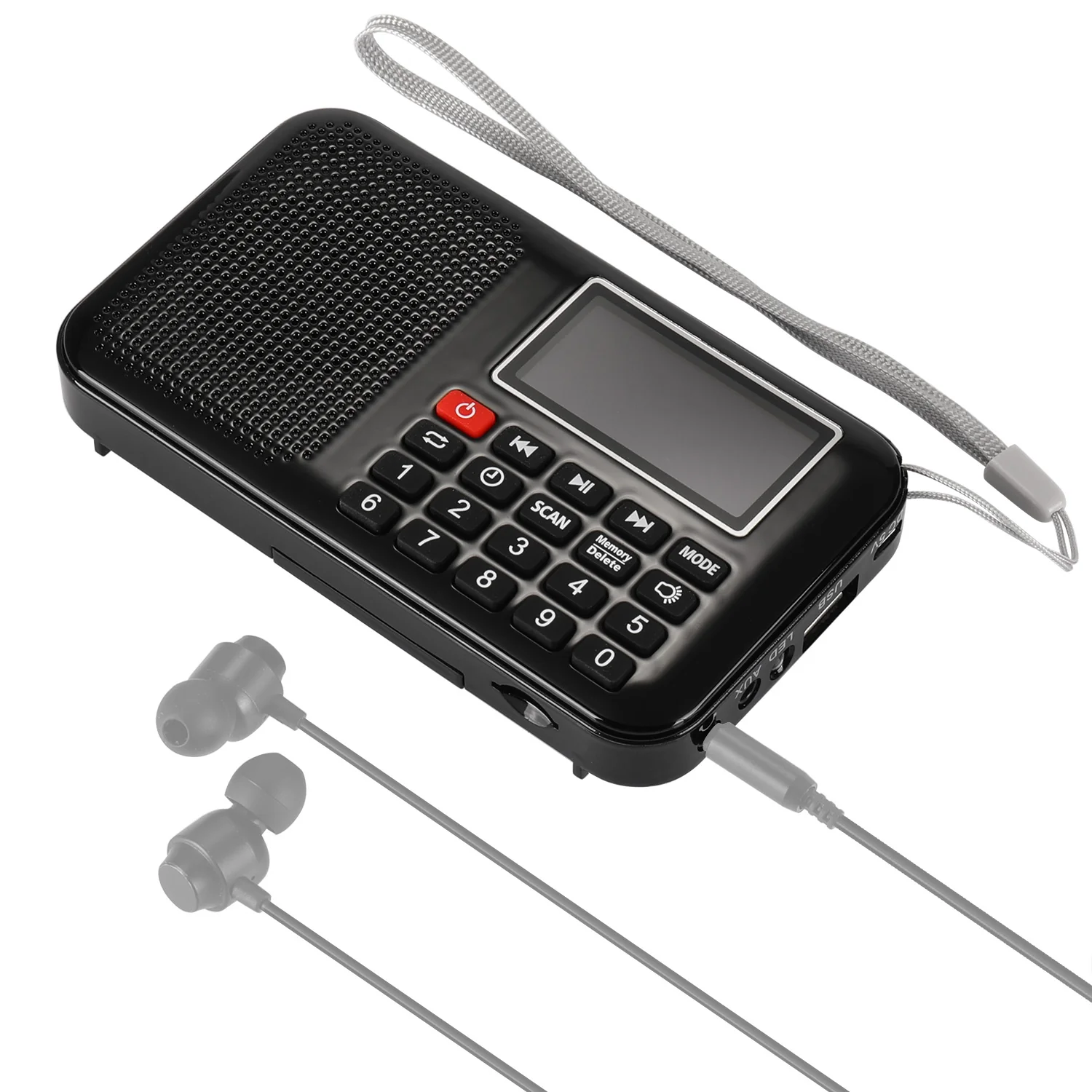 Raddy RF28 Digital Tuning FM Radio | Portable MP3 | Flashlight | Sleep Timer | Support TF Card USB Drive [DISCONTINUED] - Image 5