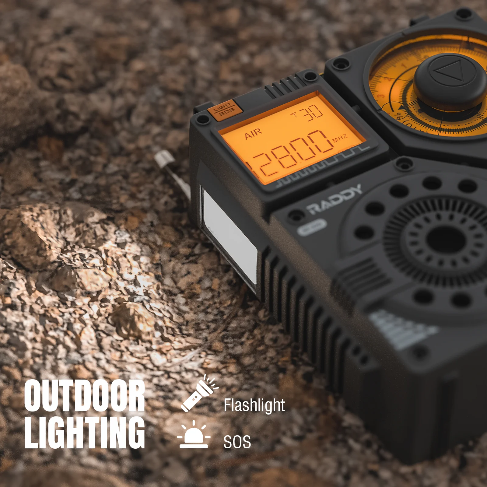 Raddy RF320 Shortwave Radio | FM/AM/SW/VHF/WB/AIR | Remote Control | Bluetooth 5.0 - Image 10