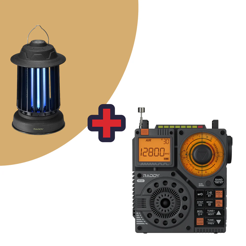 Raddy RF320 Shortwave Radio | FM/AM/SW/VHF/WB/AIR | Remote Control | Bluetooth 5.0 - Image 17