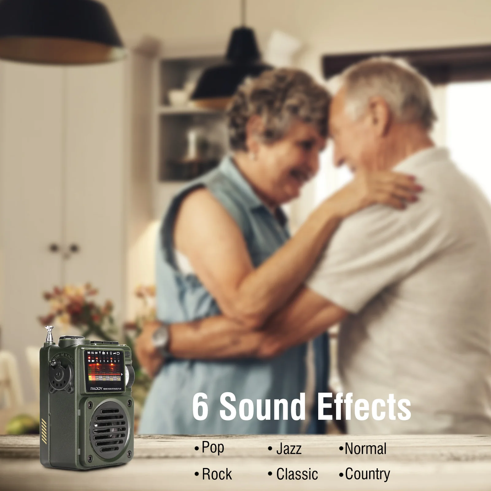 Raddy RF750 Shortwave Radio | AM/FM/SW/WB | Portable Digital Rechargeable | Bluetooth 5.0 - Image 14