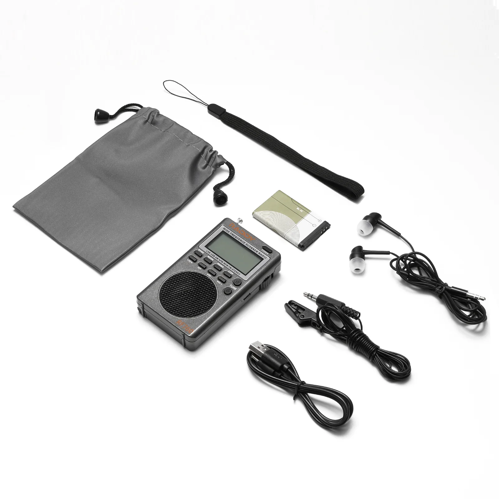 Raddy RF760 SSB Shortwave Radio FM AM SW CB VHF UHF WX AIR Marine Full Band Receiver | NOAA Alert | Rechargeable - Image 6