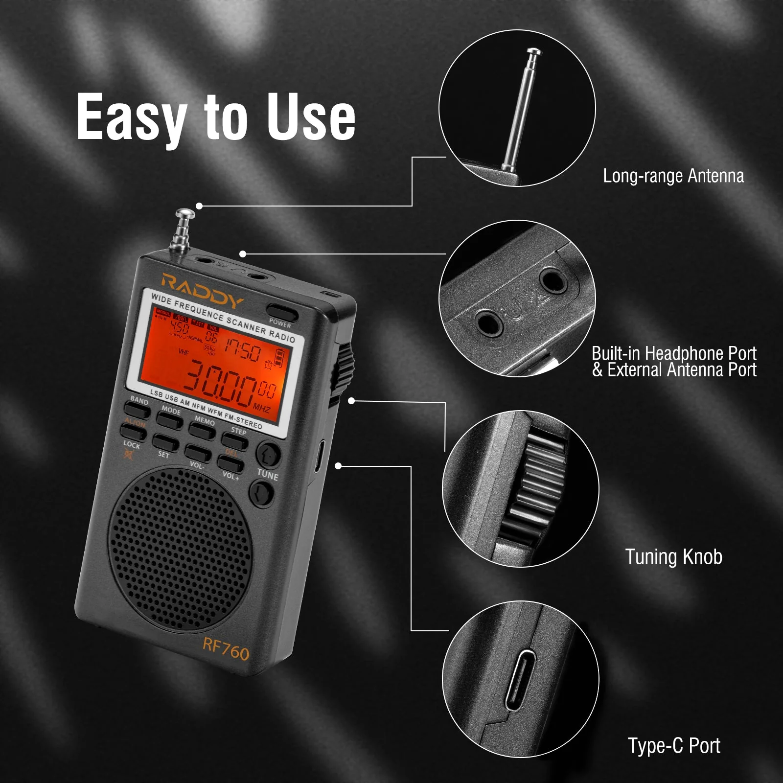Raddy RF760 [OPEN BOX] - Image 8