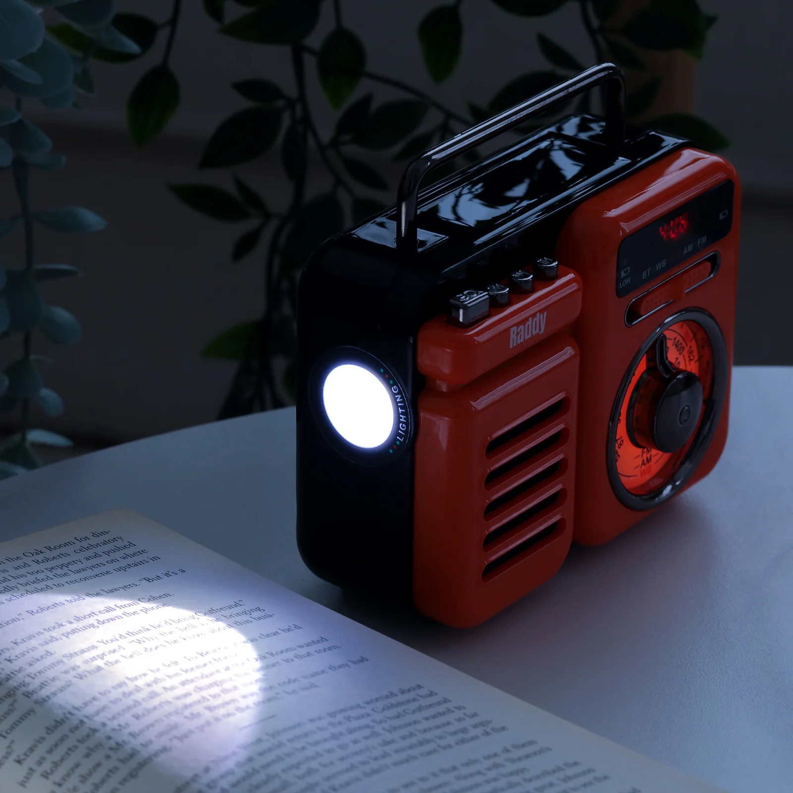 Raddy RW3 Emergency Radio | Hand Crank  | Solar | AM/FM/NOAA | Bluetooth [DISCONTINUED] - Image 7