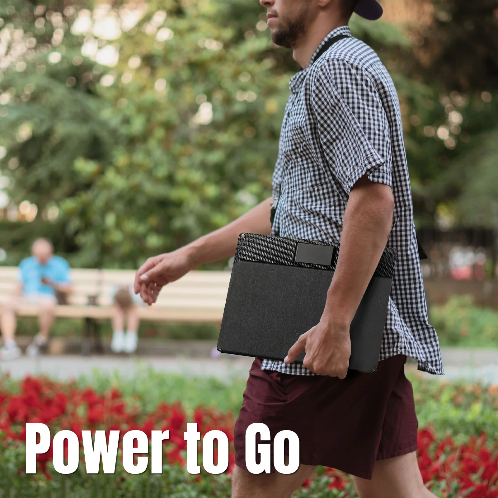 Raddy SP30 Solar Panel | 30W | Foldable Portable Charger | QC3.0 Fast Charging | USB Port Type-C - Image 7