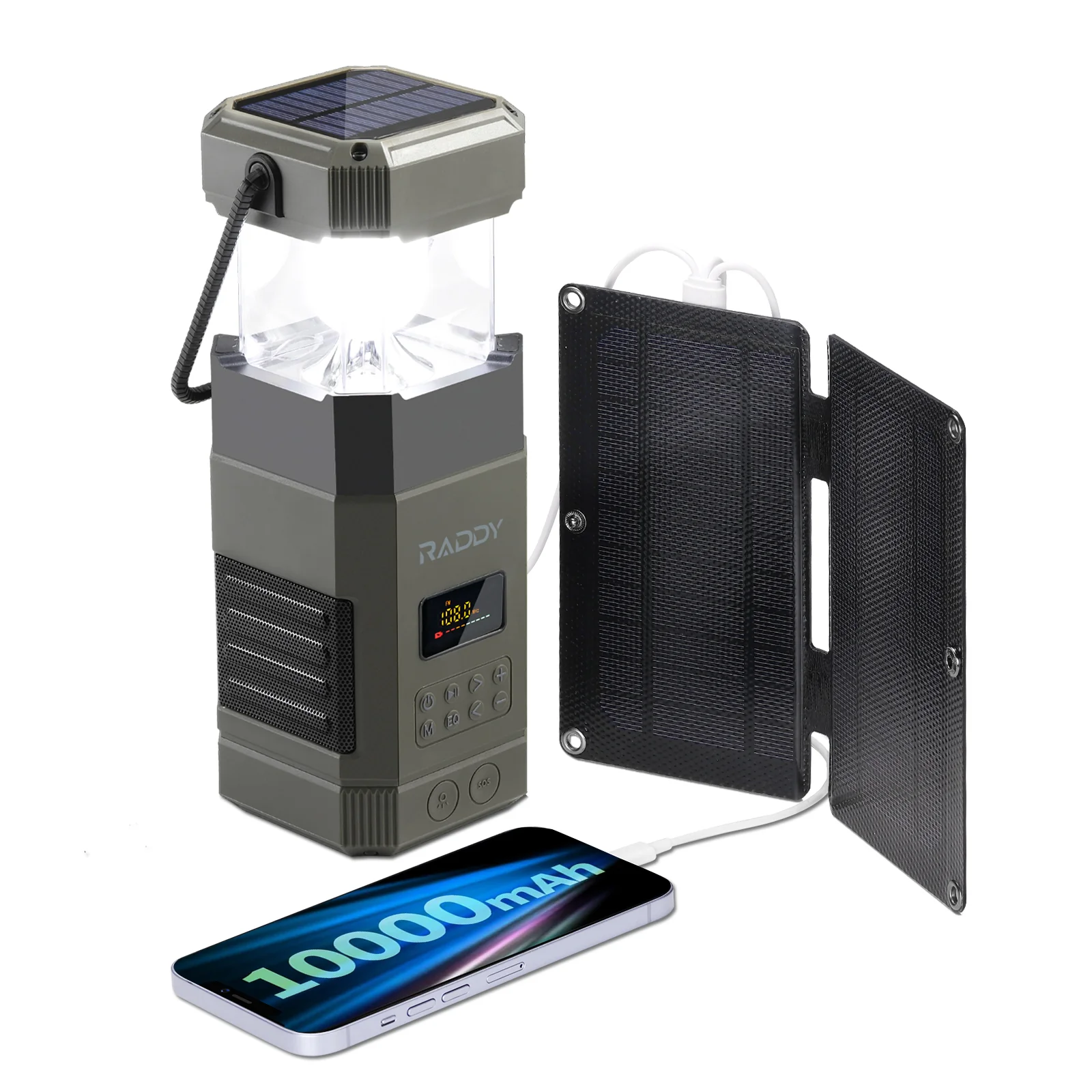 Raddy SP4 Solar Panel | 4W | Portable Foldable Charger | 5V 0.8A | Outdoor Emergency Kit - Image 3