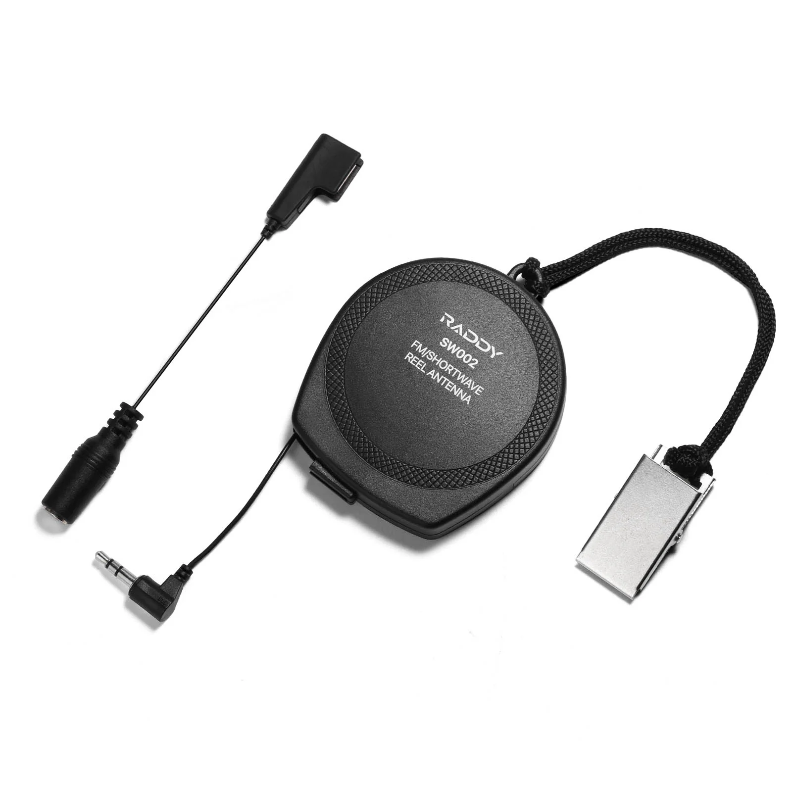 Raddy SW002 Reel Antenna | 23.6ft | Shortwave/FM | Increase Signal Reception | Compatible with all SW Radio, RF919,DSP2, RF320
