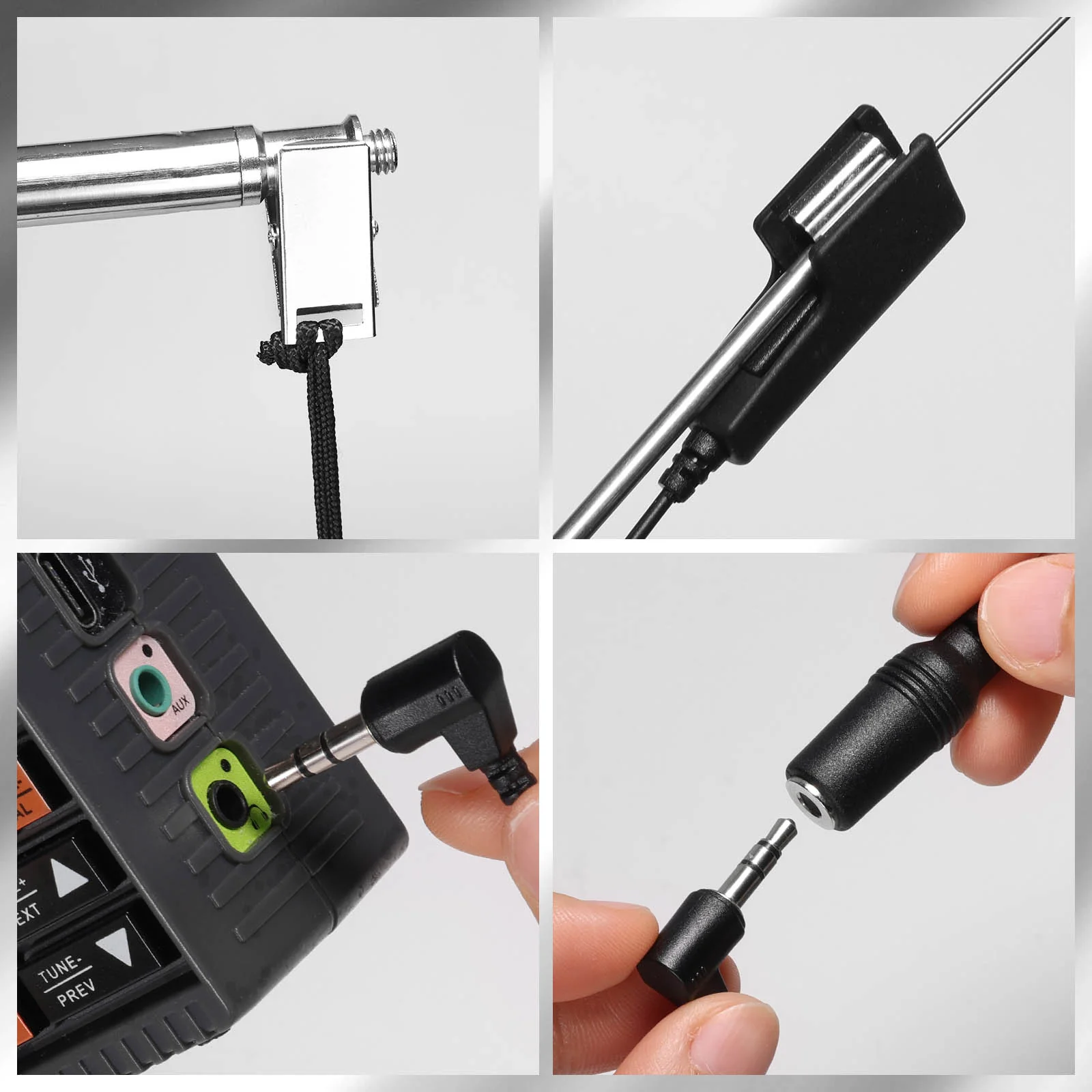 Raddy SW002 Reel Antenna | 23.6ft | Shortwave/FM | Increase Signal Reception | Compatible with all SW Radio, RF919,DSP2, RF320 - Image 3