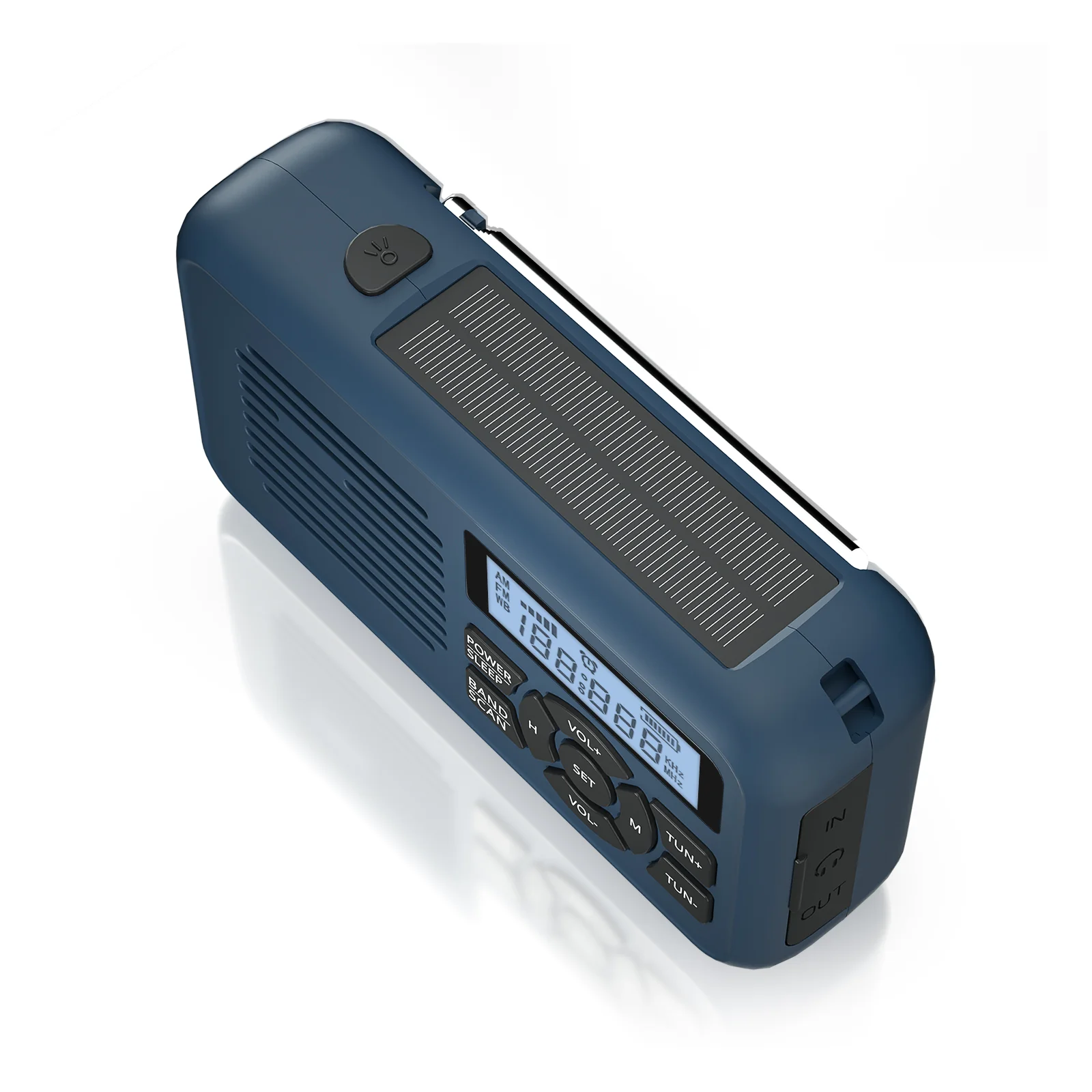 Raddy SW2 Emergency Radio | Hand Crank Solar Powered | AM FM WB | NOAA Weather Radio [DISCONTINUED] - Image 10