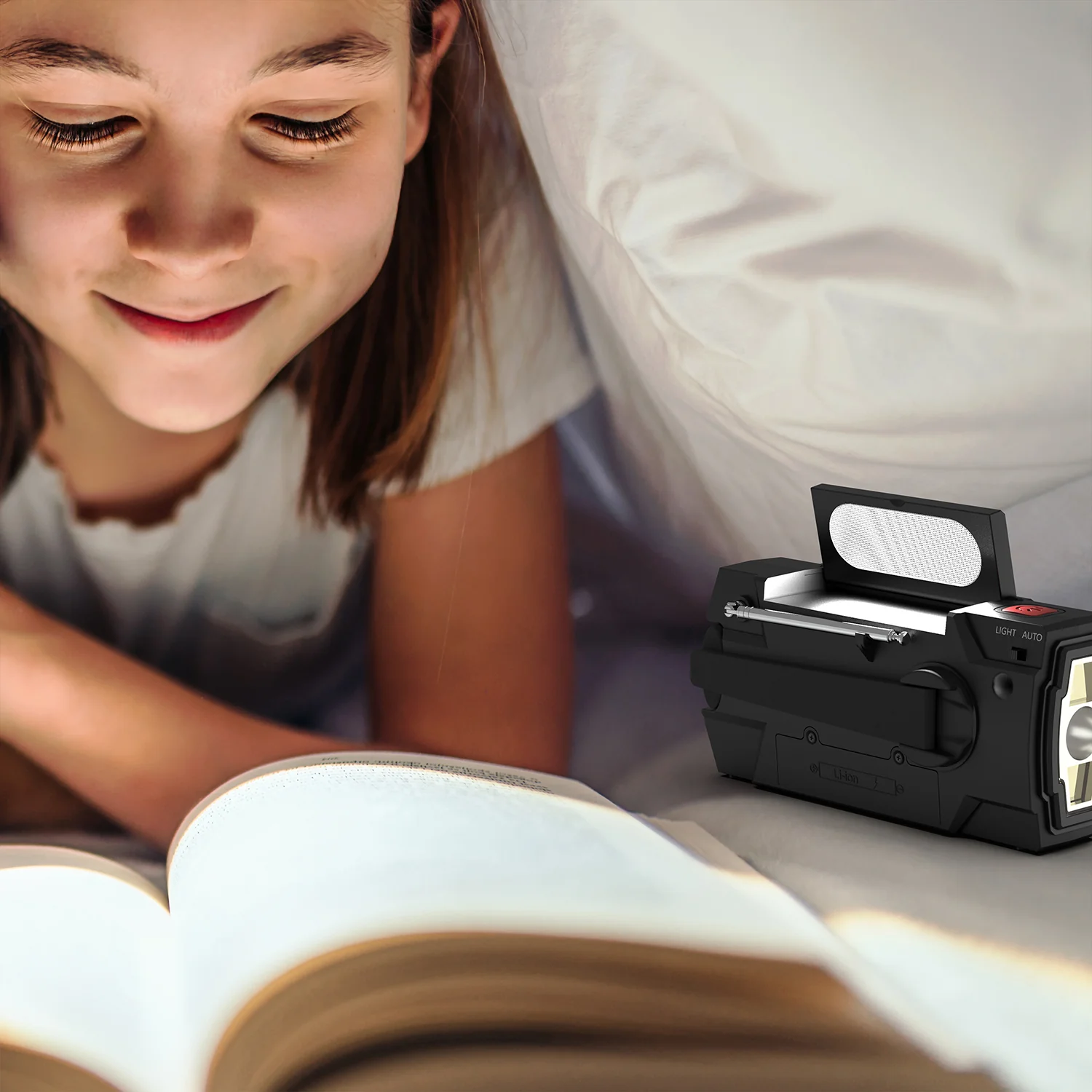 Raddy SW3 Emergency Survival Radio | 5000mAh | Hand Crank | Solar-Powered | FM/AM/NOAA [DISCONTINUED] - Image 9