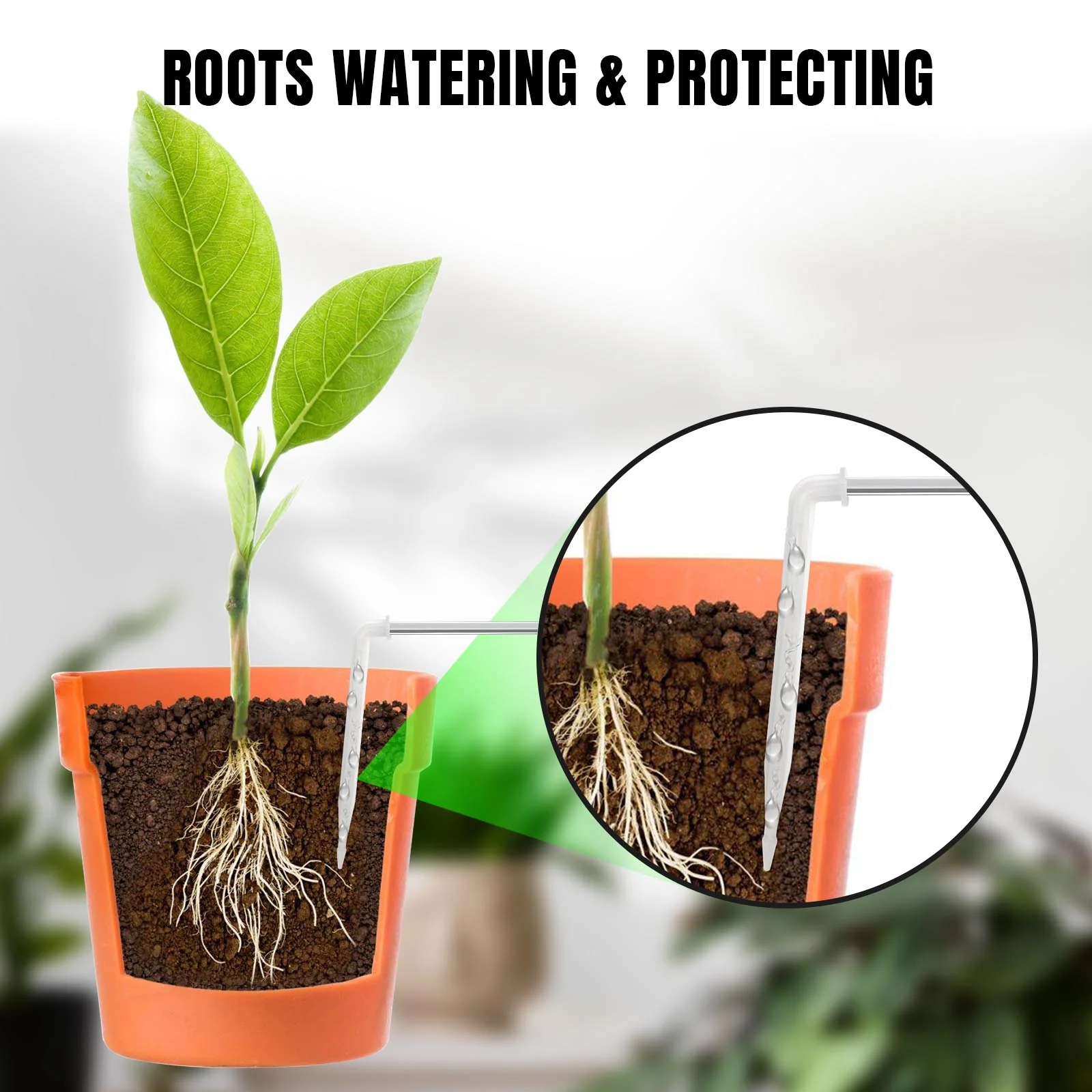 Raddy WS-6/WS-64 Automatic Drip Irrigation Kit | LCD Display | Programmable Water Timer | Water Shortage Alarm | for 15 Potted Plants - Image 11