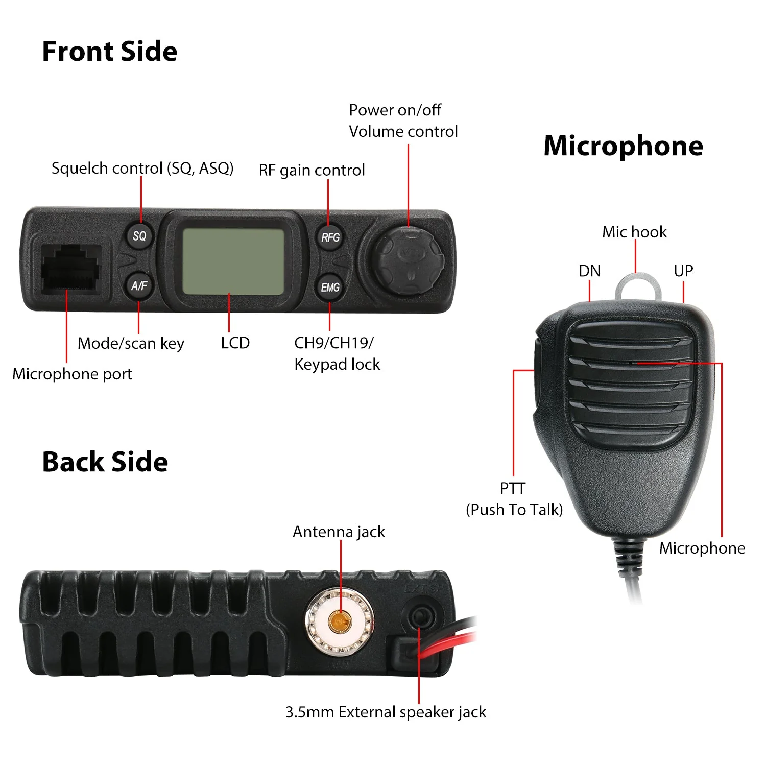 Radioddity CB-27 [OPEN BOX] - Image 6