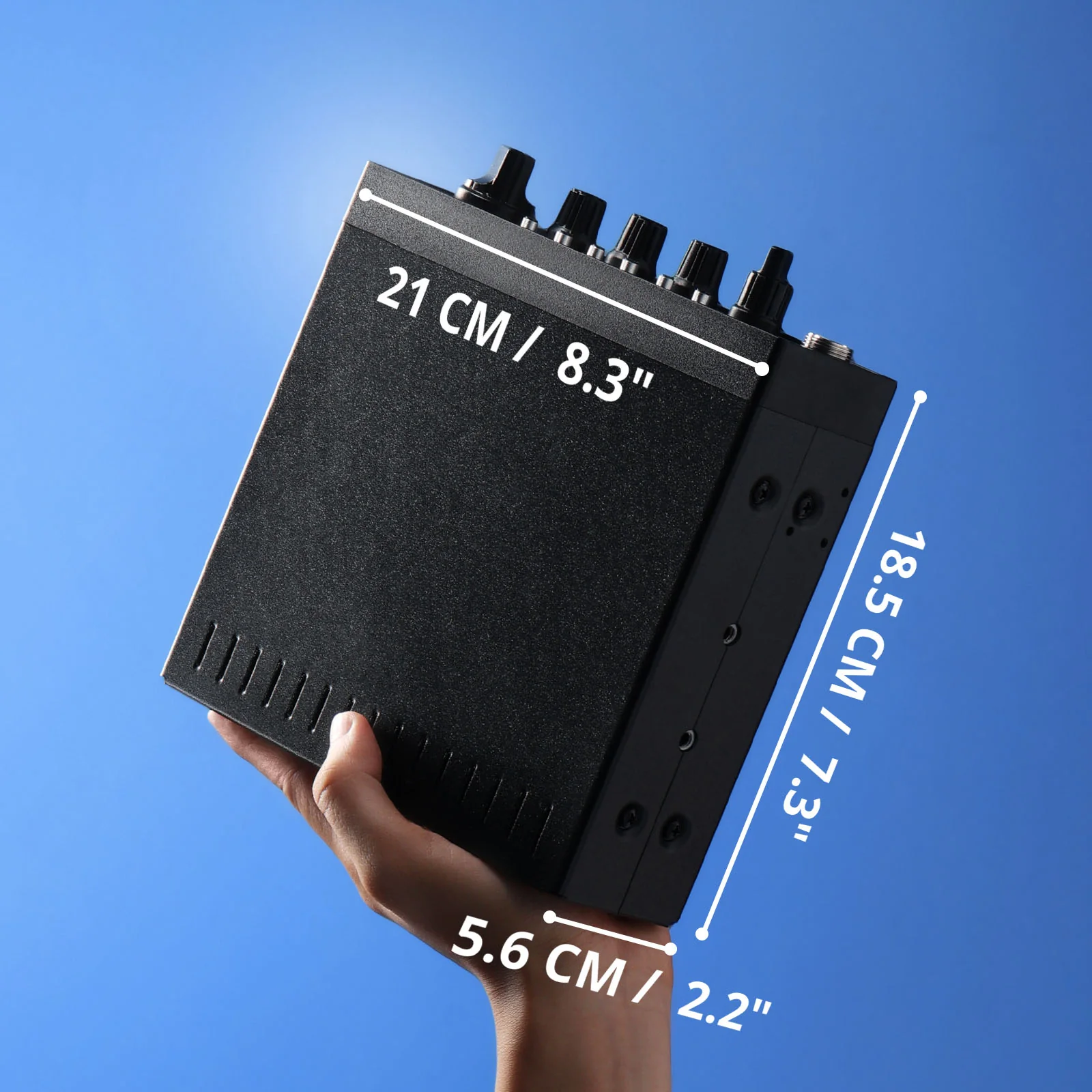 Radioddity CB-900 PRO | 4W | AM/FM | Noise Reduction | ASQ | VOX | Support PA System | SWR High Alert | Instant CH 9 - Image 11