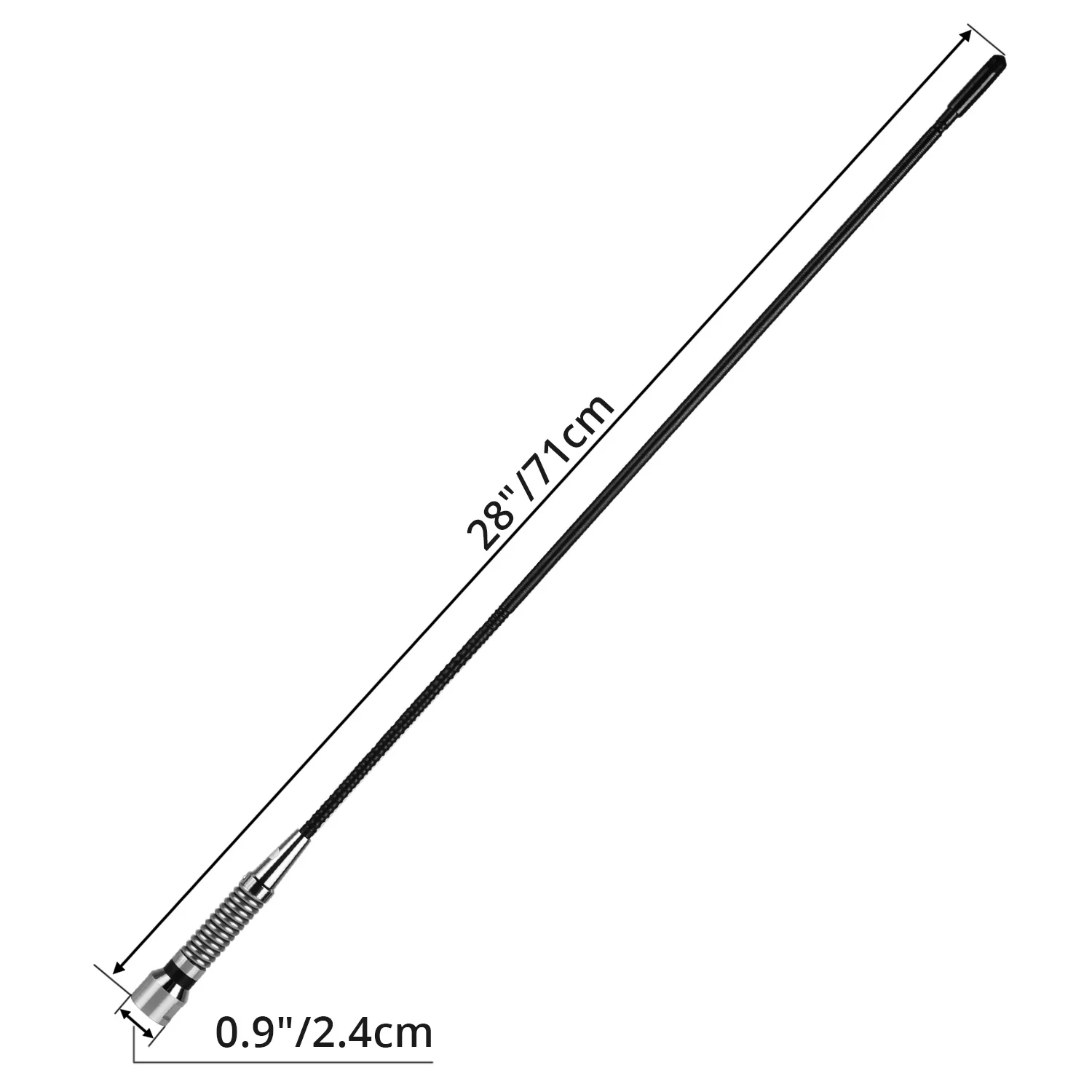 Radioddity CB Radio Antenna | PL259 Connector | for 27MHz 11 Meter Mobile Radio [DISCONTINUED] - Image 3