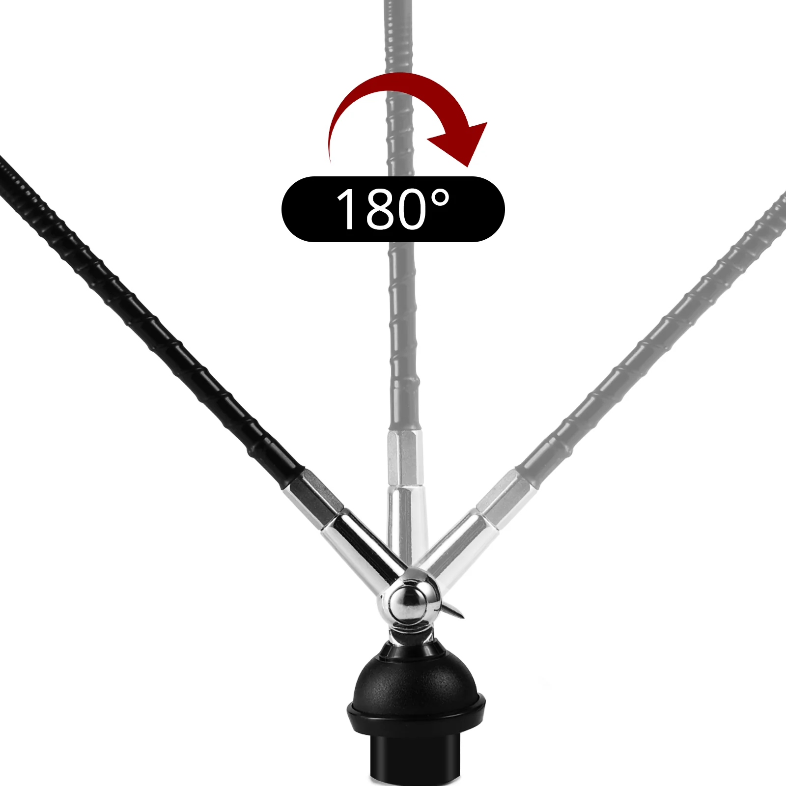 Radioddity CB-514 CB Antenna | 27 Mhz | High Gain Whip Antenna | 157 Inch Cable | Adjustable Angle - Image 3