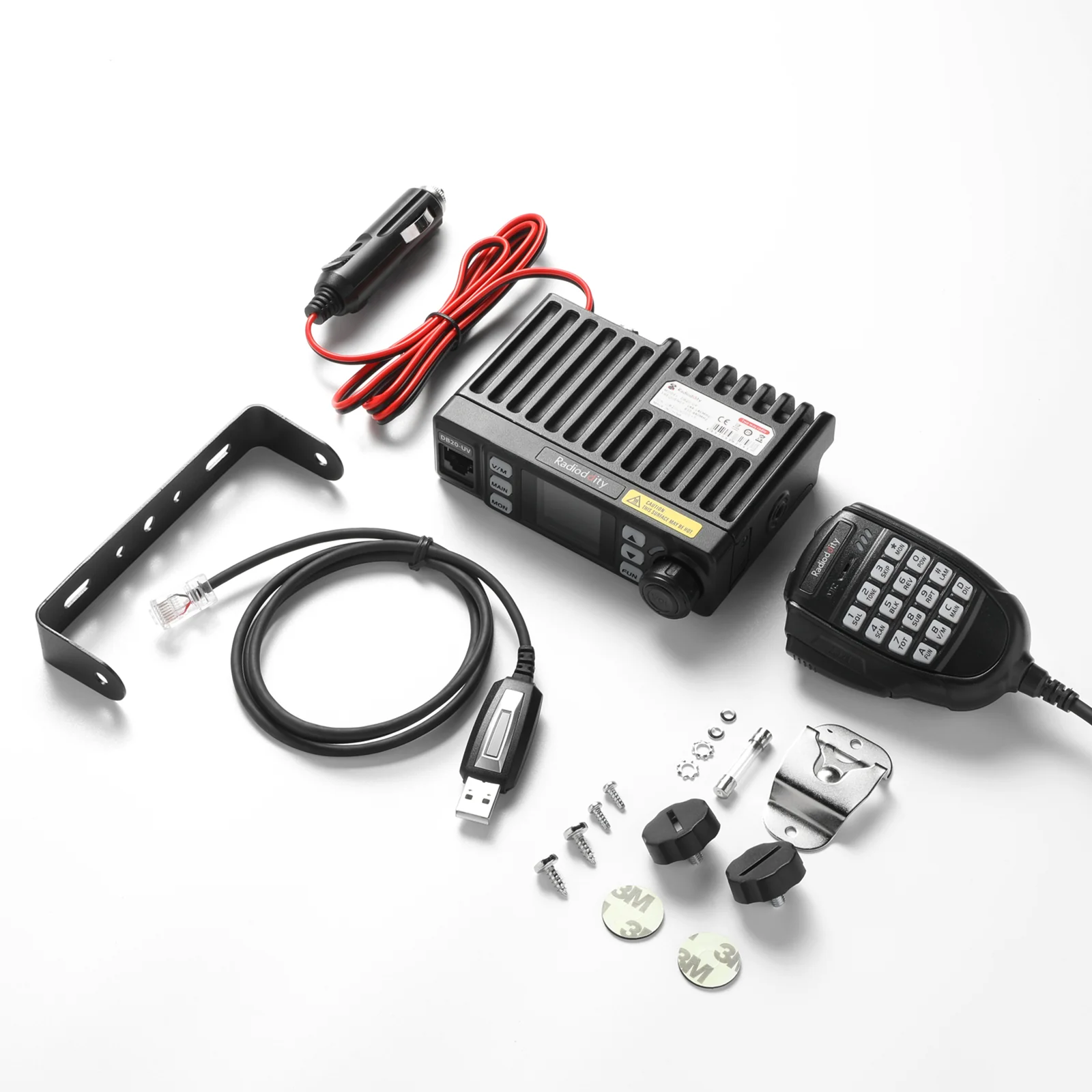 Radioddity DB20-UV Mobile Radio | Dual Band | 20W | Display Sync | 500 Channels | VOX [DISCONTINUED] - Image 7