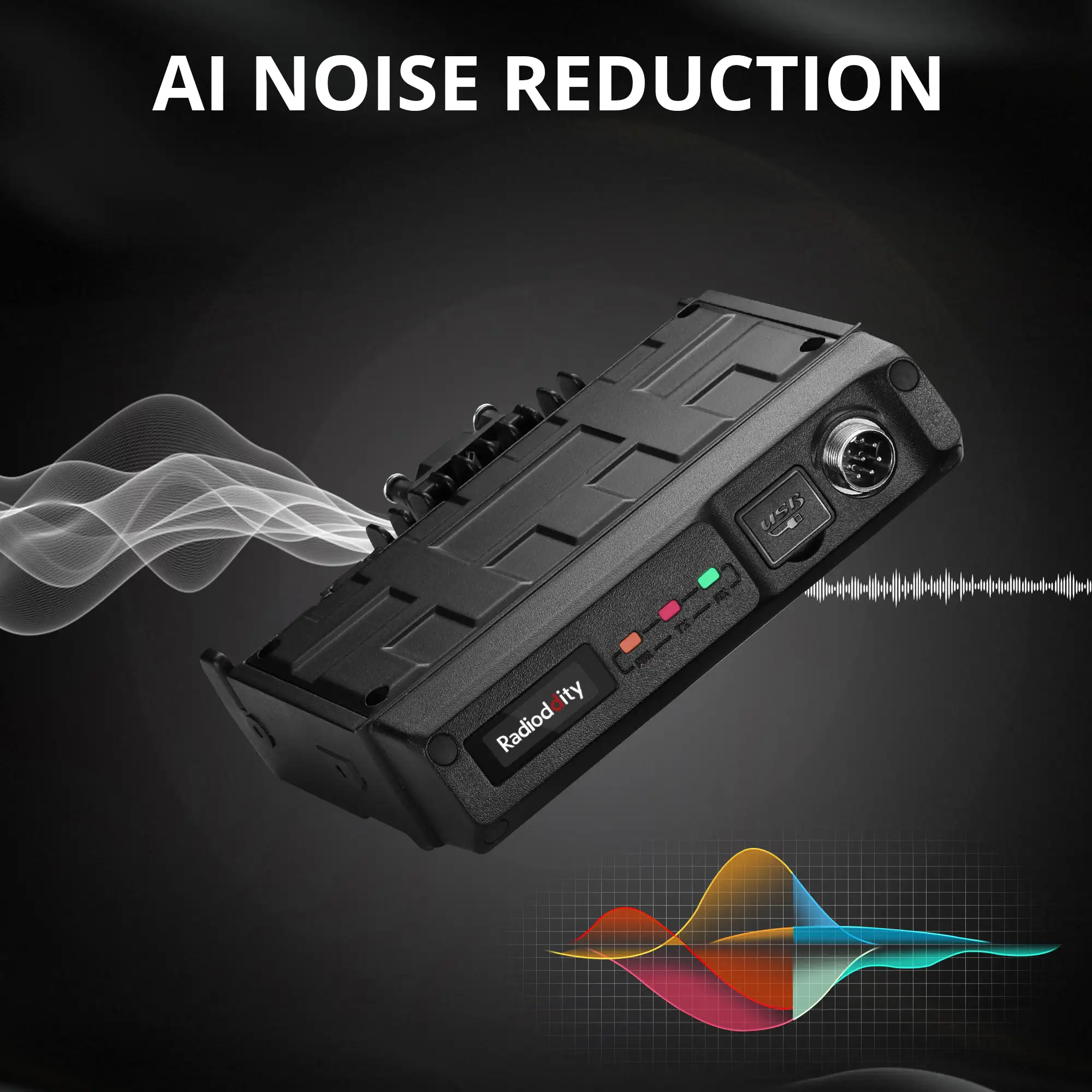 Radioddity DB50-B Mini Mobile Radio | 50W | GPS & APRS | Multi-band TX & RX | Bluetooth KISS TNC & APP Program | All-in-one MIC with Display - Image 14