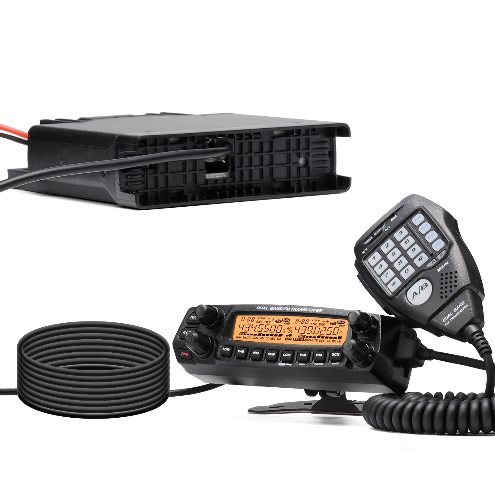 Radioddity DB50 Dual Band Mobile Radio | 50W | Large LCD Display | Multi-band Receiver | 758 Channel | Support CHIRP Programming - Image 7