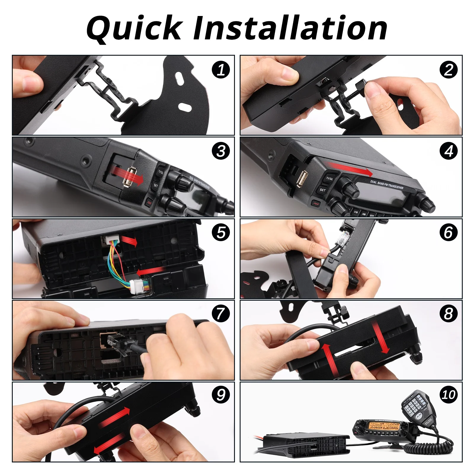 Radioddity DB50K Front Panel Mounting Kit | For DB50 - Image 5