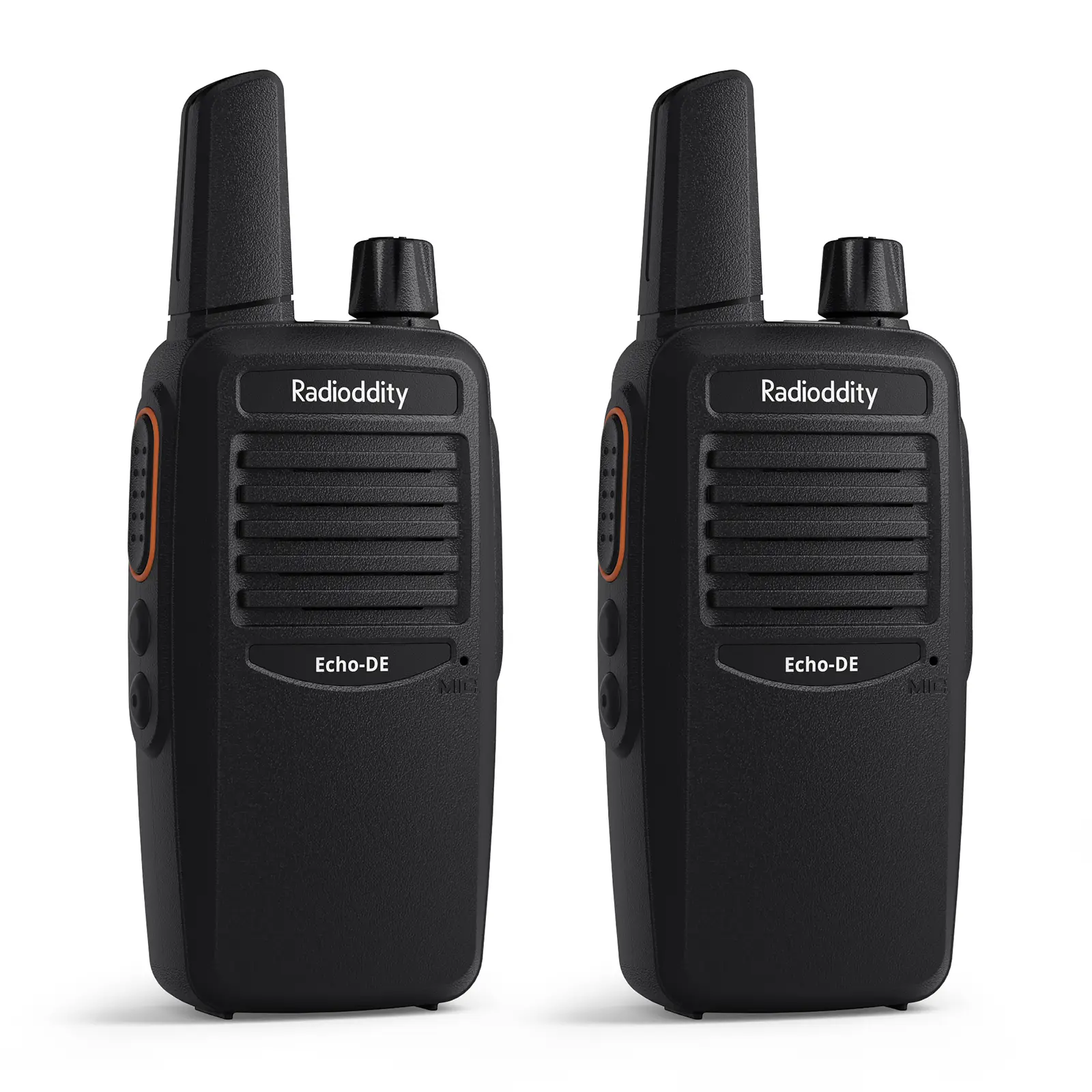 Radioddity Echo-DE/IT PMR446 Radio | German/ltalian Voice Prompts | Lightweight | 1200mAh Battery | USB-C Charging | VOX | Ideal for Hiking/Camping - Image 2