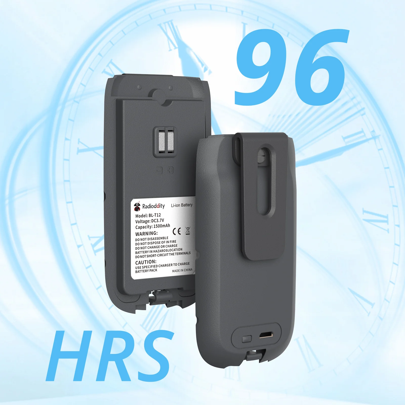 Radioddity FS-T3/PR-T3 [4 Packs]  | License-free | USB Charging | Flashlight | VOX - Image 5